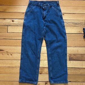 Carhartt Men's Relaxed Fit Blue Jeans